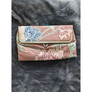 *3 for $20* Vintage Celebrity USA Kiss‎ Clasp Foldover Clutch with Mirror